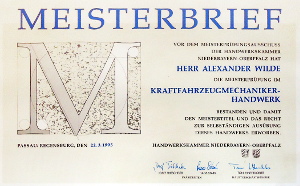 Meisterbrief